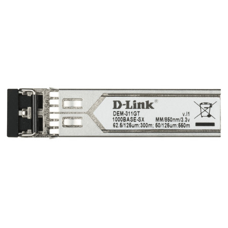 D-Link DEM-311GT modulo del ricetrasmettitore di rete Fibra ottica 1000 Mbit/s SFP 850 nm