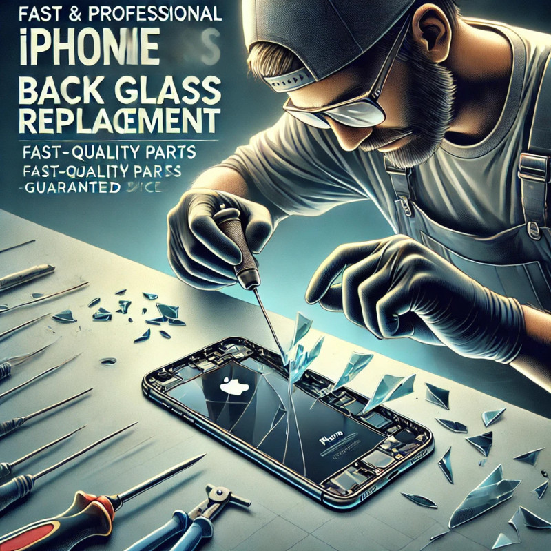 Riparazione sostituzione vetro posteriore Iphone X - 11 - 12