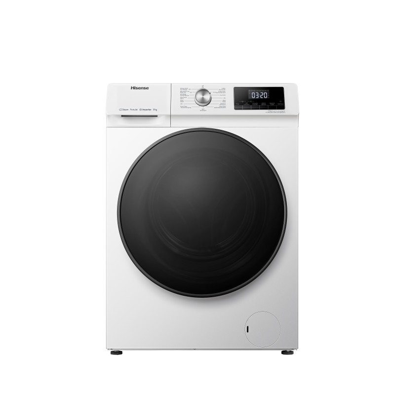 Hisense WFQA9014EVJM lavatrice Caricamento frontale 9 kg 1400 Giri/min Bianco