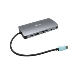 i-tec Metal USB-C Travel Nano Dock HDMI VGA with LAN + Power Delivery 100 W