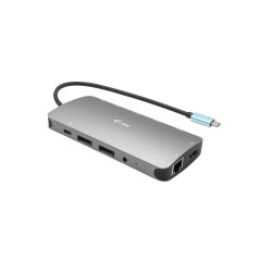 i-tec Metal USB-C Nano 3x Display Docking Station + Power Delivery 100 W