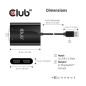 CLUB3D USB3.2 Gen1 Type A to DisplayPort™1.2 Dual Monitor 4K60Hz Video Splitter